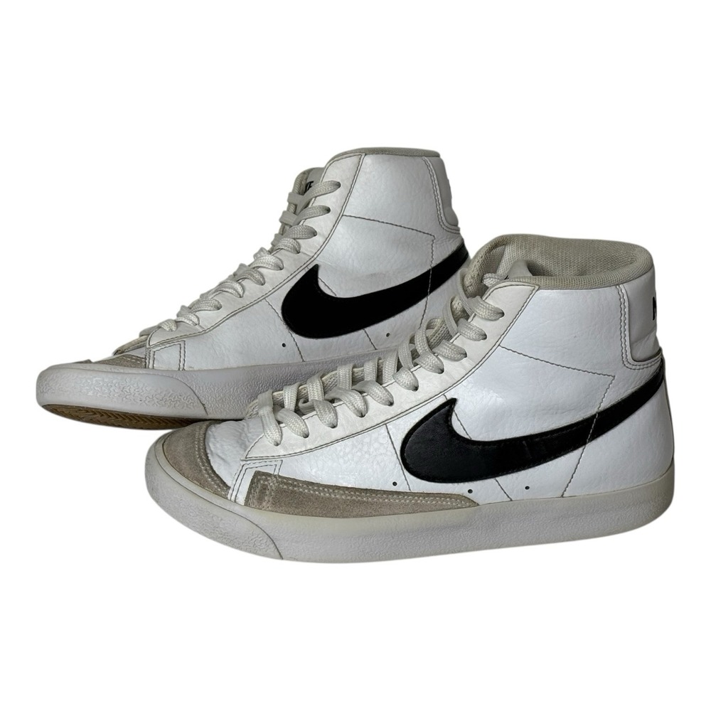 Nike Blazer Mid '77 GS DA4086-100 White/Black‎ Youth 6Y Sneakers Shoes